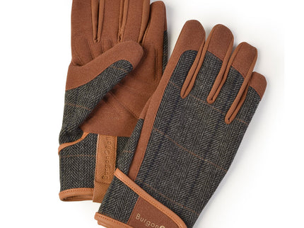 Dig The Glove – Tweed Gardening Gloves in (M/L) & (L/XL) | Burgon & Ball | Gardening Gloves | GLO/TWEEDML | AllotMate Essentials