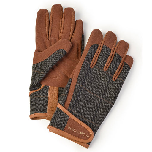 Dig The Glove – Tweed Gardening Gloves in (M/L) & (L/XL) | Burgon & Ball | Gardening Gloves | GLO/TWEEDML | AllotMate Essentials