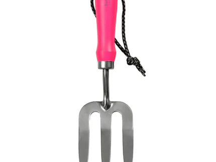 Burgon and Ball Burgon & Ball – FloraBrite Fluorescent Hand Fork (Pink or Yellow) - Fork - AllotMate Essentials - GFB/HFPINK - 5019360013143