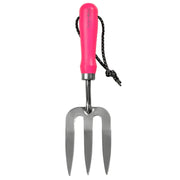 FloraBrite® Fluorescent Hand Fork – Bright Garden Tool in Pink or Yellow | Burgon & Ball | Fork | GFB/HFPINK 5019360013143 | AllotMate Essentials