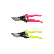 FloraBrite® Fluorescent Bypass Secateurs – Bright Garden Tool in Pink or Yellow | Burgon & Ball | Bypass Secateurs | GFB/BSPINK 5019360013068 | AllotMate Essentials