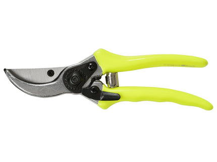 FloraBrite® Fluorescent Bypass Secateurs – Bright Garden Tool in Pink or Yellow | Burgon & Ball | Bypass Secateurs | GFB/BSYELL 5019360013051 | AllotMate Essentials