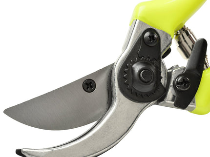 FloraBrite® Fluorescent Bypass Secateurs – Bright Garden Tool in Pink or Yellow | Burgon & Ball | Bypass Secateurs | GFB/BSYELL 5019360013051 | AllotMate Essentials