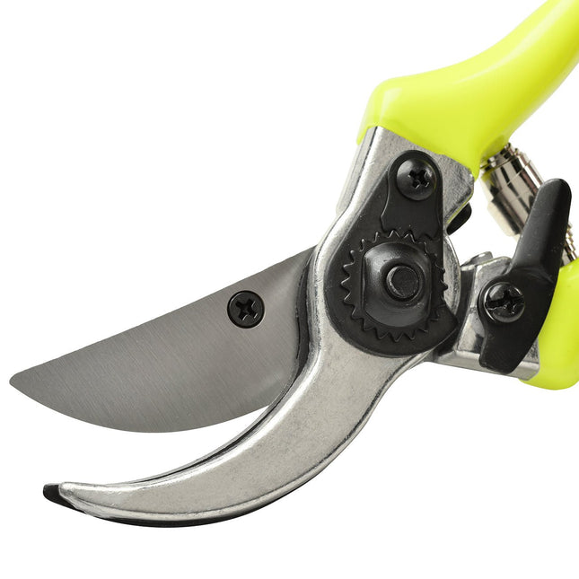 Burgon and Ball Burgon & Ball - Fluorescent Bypass Secateurs - Bypass Secateurs - AllotMate Essentials - GFB/BSYELL - 5019360013051