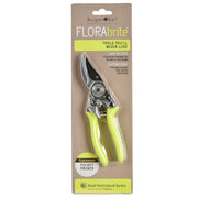 FloraBrite® Fluorescent Pocket Pruner – Bright Garden Tool in Pink or Yellow | Burgon & Ball | Pruner | GFB/PPYELL 5019360013075 | AllotMate Essentials