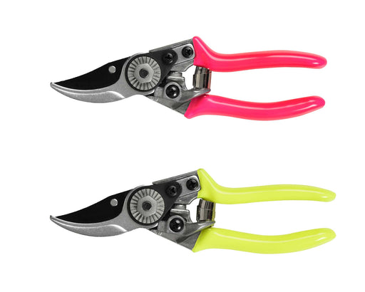 FloraBrite® Fluorescent Pocket Pruner – Bright Garden Tool in Pink or Yellow | Burgon & Ball | Pruner | GFB/PPYELL 5019360013075 | AllotMate Essentials