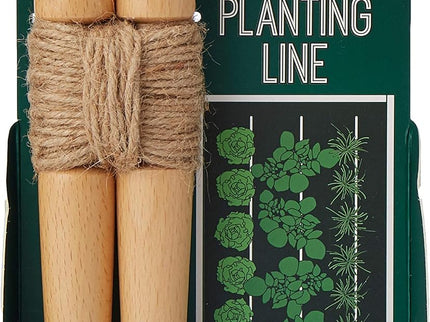 Planting Line – Traditional Wooden Line Marker for Straight Rows | Burgon & Ball | Planting Line | GES/PLINESML 5019360011132 | AllotMate Essentials