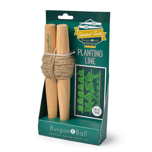 Planting Line – Traditional Wooden Line Marker for Straight Rows | Burgon & Ball | Planting Line | GES/PLINESML 5019360011132 | AllotMate Essentials
