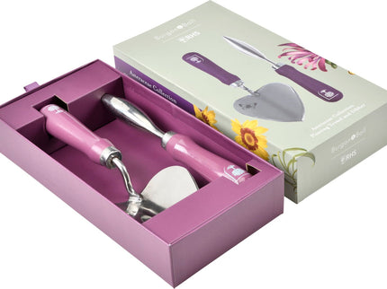 Burgon and Ball Burgon & Ball - RHS Gift Planting Trowel and Dibber Asteraceae FSC 100% - Trowel and Dibber - AllotMate Essentials - GRH/PTDIBASTER - 5019360203872