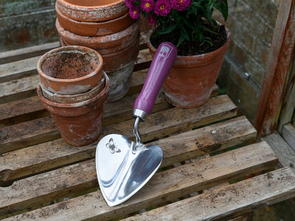 Burgon and Ball Burgon & Ball - RHS Gift Planting Trowel and Dibber Asteraceae FSC 100% - Trowel and Dibber - AllotMate Essentials - GRH/PTDIBASTER - 5019360203872
