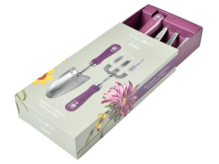 Burgon and Ball Burgon & Ball - RHS Gift Trowel and Fork Asteraceae FSC 100% - Trowel and Fork - AllotMate Essentials - GRH/TFBOXASTER - 5019360203841