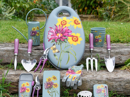Burgon and Ball Burgon & Ball - RHS Gift Trowel and Fork Asteraceae FSC 100% - Trowel and Fork - AllotMate Essentials - GRH/TFBOXASTER - 5019360203841