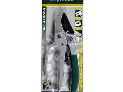 Ratchet Pruners – Easy - Cut Tool for Thick Stems | RHS by Burgon & Ball | Ratchet Pruner | GTO/RP 5019360004707 | AllotMate Essentials