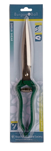 Shrub Shear – Lightweight Garden Shears for Bushes | RHS by Burgon & Ball | Shrub Shear | GTO/SS 5019360010968 | AllotMate Essentials