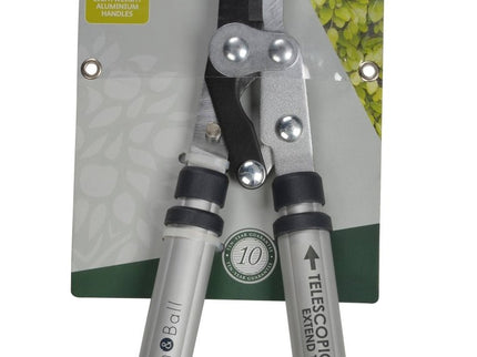 Telescopic Hedge Shears – Wavy Edge Blades | RHS Collection by Burgon & Ball | Shear | GTO/WAVYHEDGE 5019360011620 | AllotMate Essentials