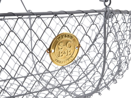 Burgon and Ball Burgon & Ball - Sophie Conran - Large Harvest Basket Grey - Harvest Basket - AllotMate Essentials - GSC/BASKLGGREY - 