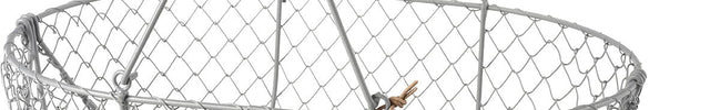 Burgon & Ball - Sophie Conran - Large Harvest Basket Grey | Harvest Basket | GSC/BASKLGGREY 5019360014010 | AllotMate Essentials