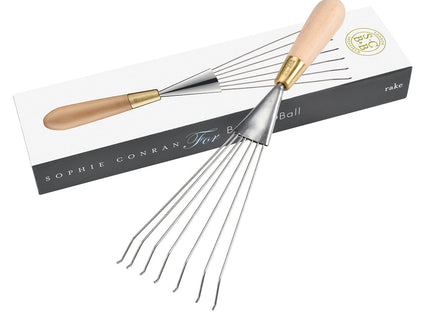Hand Rake – Sophie Conran Gift Boxed Garden Tool | Burgon & Ball | Rake | GSC/RAKE 5019360010357 | AllotMate Essentials