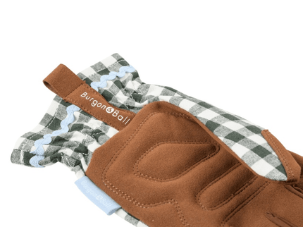 Collection Gardening Gloves – Heritage Green (One Size) | Classic Fit by Burgon & Ball | Gardening Gloves | GCC/GLOCHECKGN 5019360204770 | AllotMate Essentials