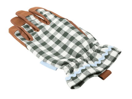 Collection Gardening Gloves – Heritage Green (One Size) | Classic Fit by Burgon & Ball | Gardening Gloves | GCC/GLOCHECKGN 5019360204770 | AllotMate Essentials