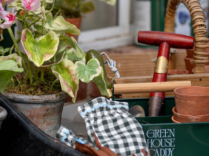 Collection Gardening Gloves – Heritage Green (One Size) | Classic Fit by Burgon & Ball | Gardening Gloves | GCC/GLOCHECKGN 5019360204770 | AllotMate Essentials