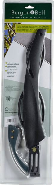 Curved Pruning Saw – Sharp Teeth for Fast Cutting | RHS Approved Garden Tool | Burgon & Ball | Pruning Saw | GTO/SAWLG 5019360011637 | AllotMate Essentials
