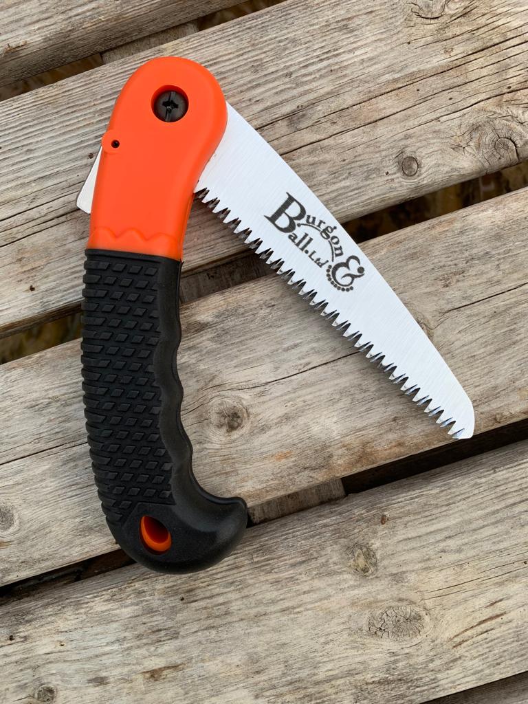 Folding Pruning Saw – Compact Garden Saw for Woody Branches | RHS Approved | Burgon & Ball | Pruning Saw | GTO/PS 5019360001966 | AllotMate Essentials