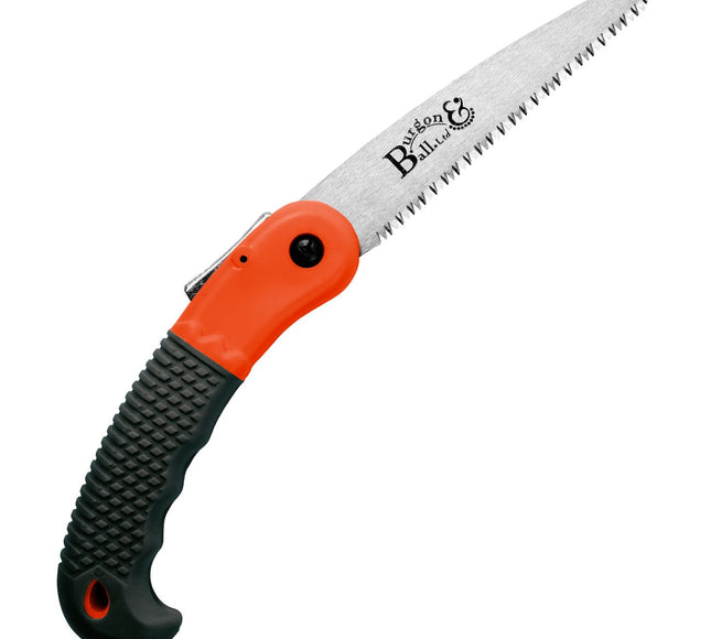 Folding Pruning Saw – Compact Garden Saw for Woody Branches | RHS Approved | Burgon & Ball | Pruning Saw | GTO/PS 5019360001966 | AllotMate Essentials