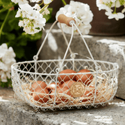 Burgon and Ball Small Harvest Basket Buttermilk Sophie Conran | Harvesting and gathering | 5019360014003 5019360014003 | AllotMate Essentials
