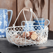 Burgon and Ball Small Harvest Basket Buttermilk Sophie Conran | Harvesting and gathering | 5019360014003 5019360014003 | AllotMate Essentials