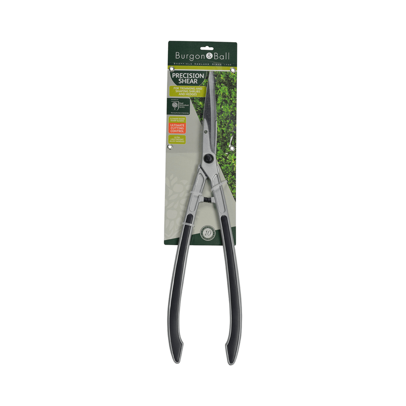 Burgon & Ball Precision Shear RHS Endorsed – Lightweight Pointed-Blade Hedge Shears (750g) | Hedge Shears | 5019360009931 5019360009931 | AllotMate Essentials