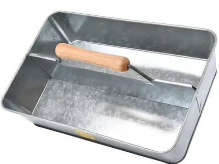 Burgon & Ball – Sophie Conran Galvanised Steel Garden Trug with Wooden Handle | Trug | GSC/TRUG | AllotMate Essentials