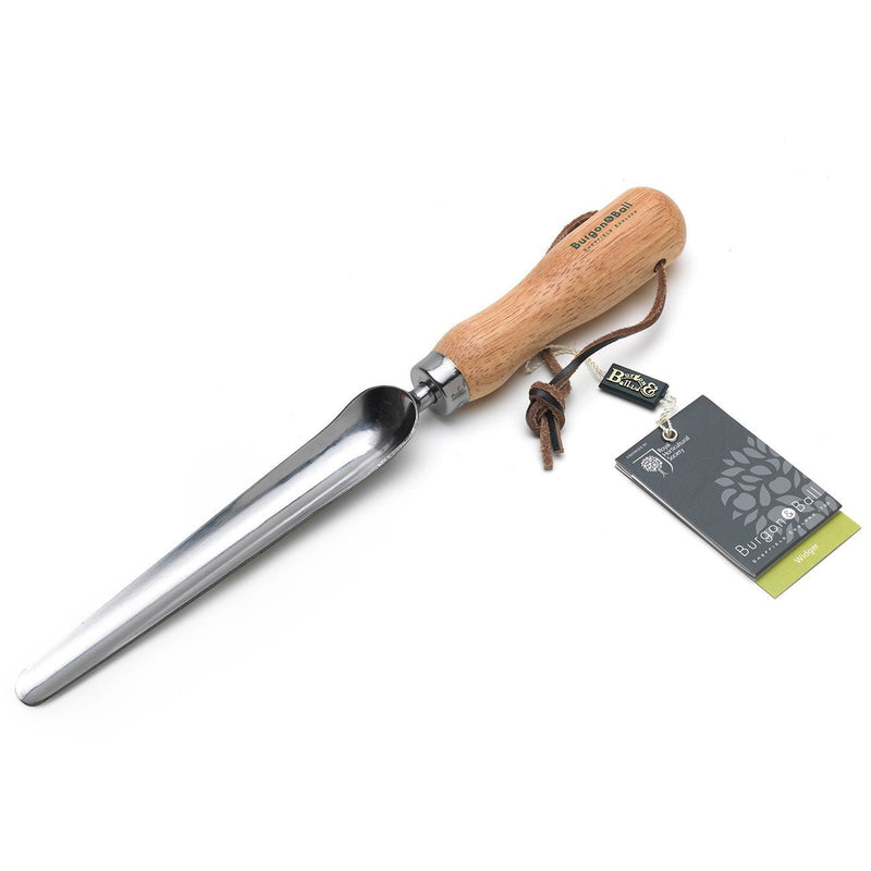 Burgon & Ball Widger RHS Endorsed – Stainless Steel Potting Shed Tool for Seedlings and Transplanting | Widger | 5019360008439 5019360008439 | AllotMate Essentials