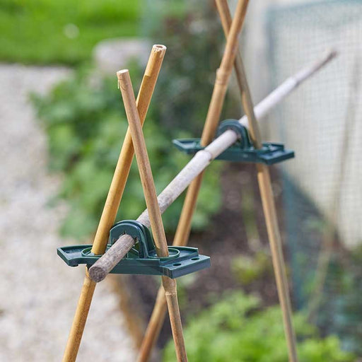 Cane Connectors 5 Pack for Wigwam and Ridge Plant Support Frames | Plant support connector | 886200 5050642070652 | AllotMate Essentials