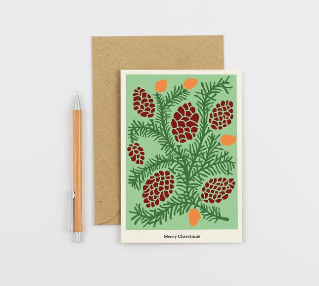 Christmas Plant Card – Pine Tree Growing Gift | Eco - Friendly by Studio Wald | Christmas Card | XBC4 | AllotMate Essentials