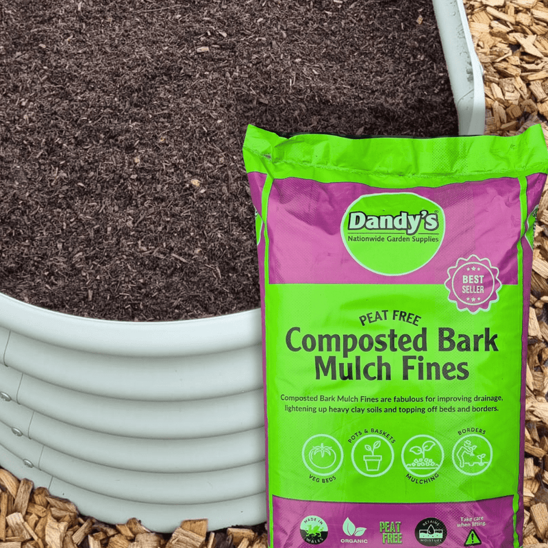 Composted Mulch Bark Fines