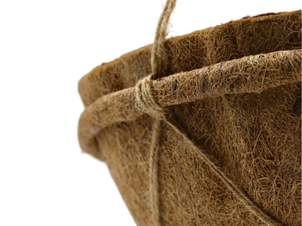 Round Coco Liners – 100% Biodegradable Coir for Hanging Baskets | CoirProducts | Hanging Basket Liner | 30cm | AllotMate Essentials