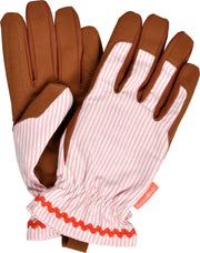 Collector Gardening Gloves Blush Stripe | Gardening Gloves | GCC/GLOSTRIPEPNK 5019360204794 | AllotMate Essentials