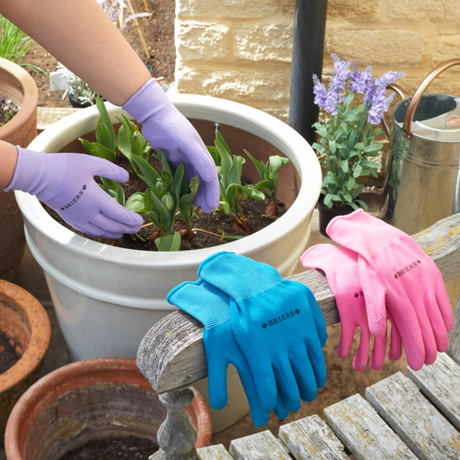 Comfi-Grips Triple Pack M8: three pairs of medium-sized water resistant multi-task gardening gloves in one pack | Multi-Task Gloves | 5050642065917 5050642065917 | AllotMate Essentials