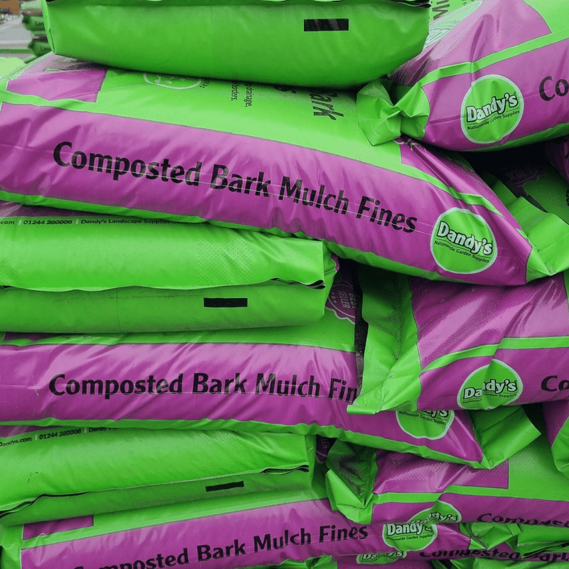 Composted Mulch Bark Fines