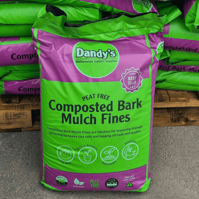 Composted Mulch Bark Fines