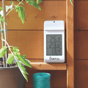 Digital Max Min Thermometer, Indoor and Greenhouse Temperature Monitor with Celsius and Fahrenheit | Thermometer | 5050642070546 5050642070546 | AllotMate Essentials