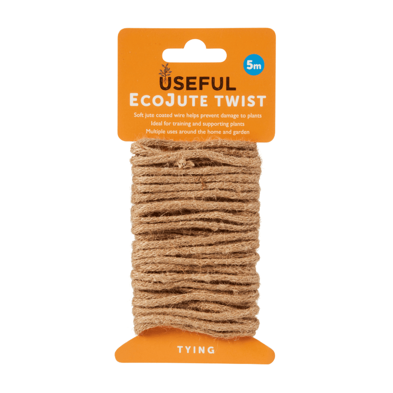 Eco Jute Twist 5m Soft Plant Tie Wire for Garden Support | Plant Support | 5050642088190 5050642088190 | AllotMate Essentials
