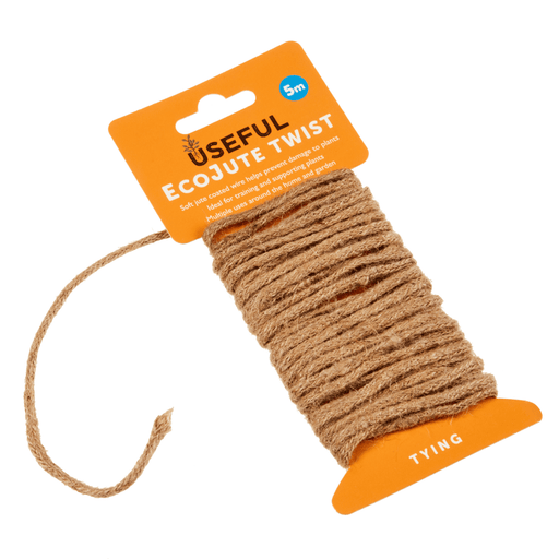Eco Jute Twist 5m Soft Plant Tie Wire for Garden Support | Plant Support | 5050642088190 5050642088190 | AllotMate Essentials