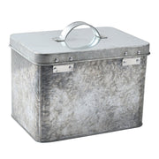Galvanised Seed Tin – Stylish Storage with Inner Compartments | Sophie Conran by Burgon & Ball | Seed Storage | 5019360203353 5019360203353 | AllotMate Essentials