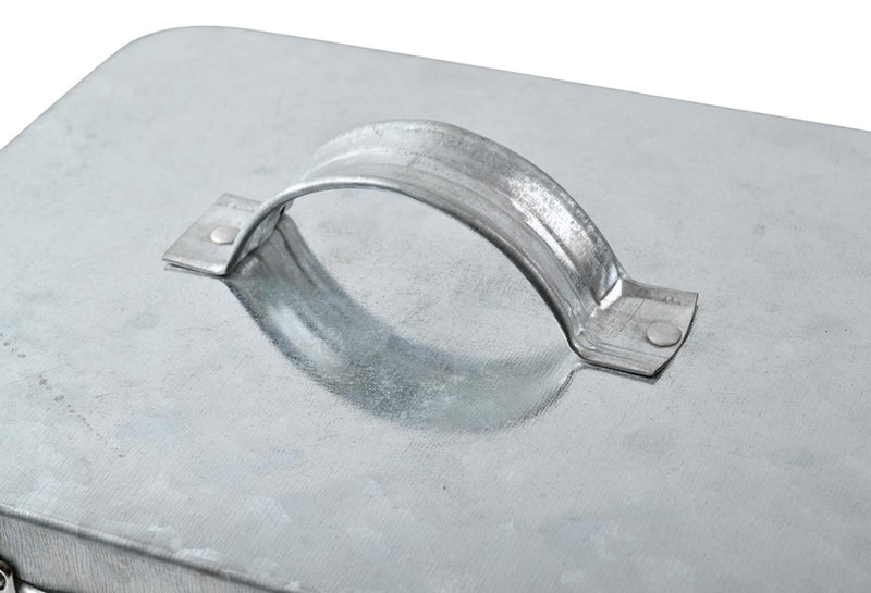 Galvanised Seed Tin – Stylish Storage with Inner Compartments | Sophie Conran by Burgon & Ball | Seed Storage | 5019360203353 5019360203353 | AllotMate Essentials