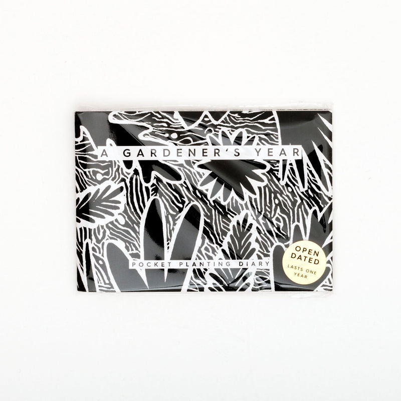 Gardener’s Diary – Black & White Illustrated Journal | Studio Wald | Diary | 5060918580402 5060918580402 | AllotMate Essentials