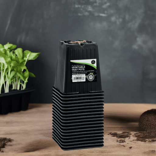 9cm Replacement Tray Pots (18 Pack) – Durable Inserts for Propagation | Garland | Pots | W0078 5031670500786 | AllotMate Essentials