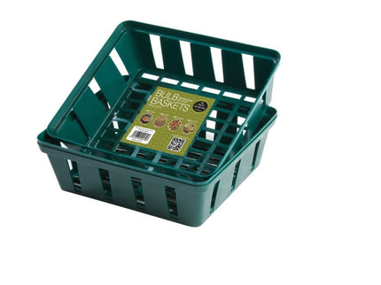 Rectangular Bulb Baskets – Ideal for Layered Bulb Planting | Garland | Bulb Baskets | W0470 5031670504708 | AllotMate Essentials
