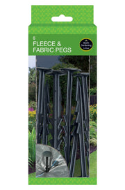 Fleece & Fabric Pegs – Secure Garden Covers & Netting (Pack of 8) | Garland | Pegs | W0886 5031670508867 | AllotMate Essentials